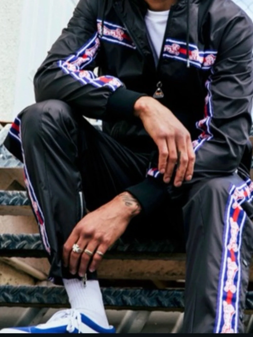 Le Tigre Side Tape Track Pants